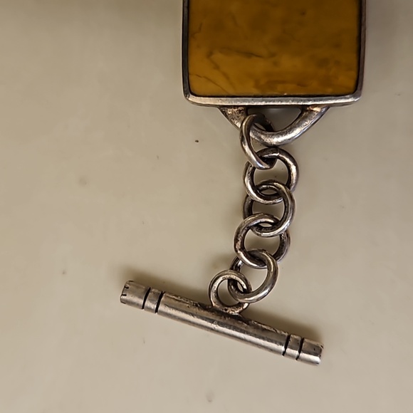 Vintage, Silpada, Sterling Silver, multi-stone bracelet Size 7 - Picture 3 of 5